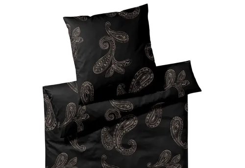 JOOP! Bettwäsche Paisley, Mako Satin, 1 teilig - Kissenbezüge aus hochwertigem Mako-Satin, sorgen für ein optimales Schlafklima und sind pflegeleicht. Gönnen Sie sich den Luxus der edlen JOOP! Bettwäsche für stilvolle Nächte.