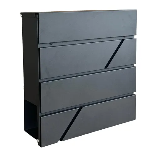 Briefkasten Postkasten Postbox Mailbox Briefbox Postbriefkasten mit Zeitungsfach