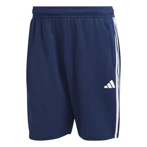 adidas Performance Shorts TR-ES PIQ 3SHO, Dunkelblau/Weiß - Trainingshosen mit AEROREADY-Technologie für optimale Feuchtigkeitsregulation, ideal für Fitness und Sport. Bequemer elastischer Bund und praktische Eingrifftaschen.