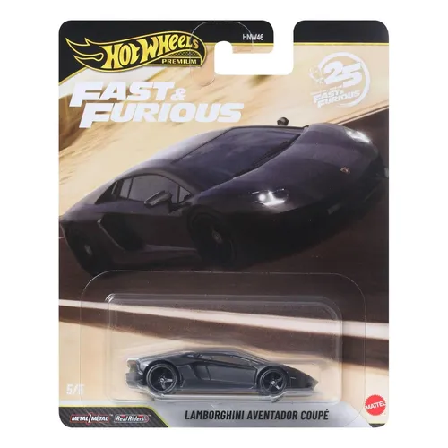 Hot Wheels Premium Lamborghini Aventador Coupé, 1:64 von Hot Wheels