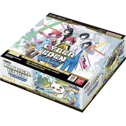Cyber Eden (BT22) Booster Display - Digimon Card Game - Sammelkarten Packs & Sets, 24 Booster in Englisch für spannende Spielerlebnisse und Sammlungen von Digimon-Fans.