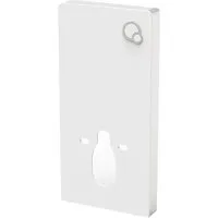 Glasdeals Sanitärmodul für Wand-WC – Elegante Lösung in Weißglas