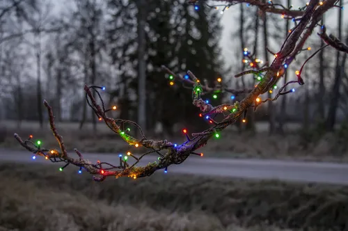 LED-Lichterkette 'Flashy' mit 300 bunten LEDs, mehrfarbig,Star Trading Deutschland GmbH