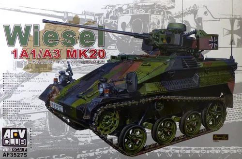 AFV35134 AFV CLUB 1/35 M1134 Stryker ATGM Bausatz - Detailreicher 1/35 Bausatz des M1134 Stryker ATGM, ideal für Modellbau-Enthusiasten und Militärfahrzeug-Fans.