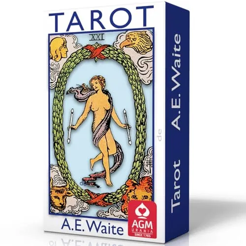 Tarot de A.E. Waite Standard Blue Edition Spanish