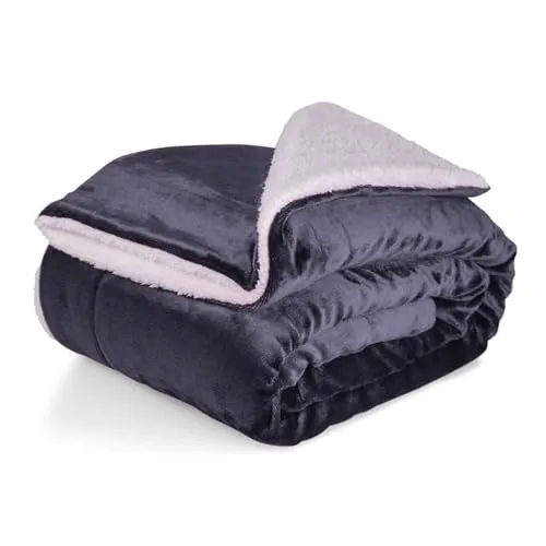 Cozyor Wohndecke Kuscheldecke XL - Flauschige Sherpa-Decke für höchsten Komfort - Tragbare Decken, extra große 150x200 cm für gemütliches Einkuscheln, pflegeleicht und langlebig für langanhaltenden Komfort.