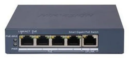 Hikvision DS-3E1505P-EI(O-STD) 4-Port Gigabit Smart POE Switch (DS-3E1505P-EI)
