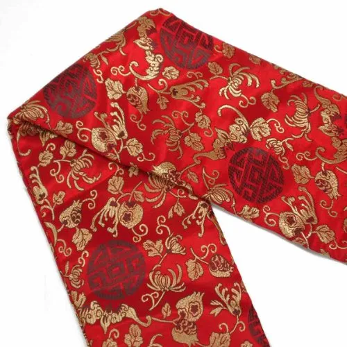 DerShogun Roter Schwertbeutel mit eingesticktem Muster von DerShogun