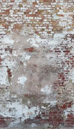 Livingwalls Vliestapete - Backstein Tapete in Grün, Braun und Weiß - Tapeten für jeden Raum, moderne Steinoptik mit hoher Reißfestigkeit und einfacher Anbringung, schafft frische und beruhigende Atmosphäre.