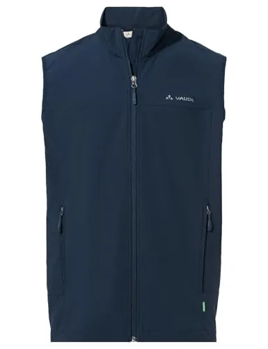 Vaude Hurricane III Herren Outdoorweste - Dunkel Blau - XL - Herren-Westen, wasserabweisend und ideal für Outdoor-Aktivitäten bei wechselhaftem Wetter.