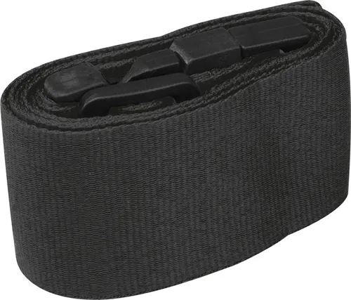 Verstellbares Kofferband / Koffergurt / aus Polyester / Farbe: schwarz
