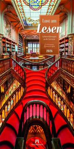 Lust am Lesen Literatur-Kalender 2026