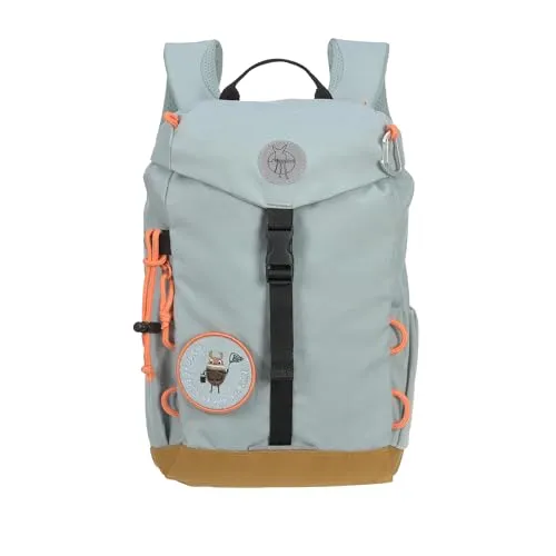 LÄSSIG Kinderrucksack Mini Outdoor Backpack - 9 Liter, leicht und vielseitig - Wanderrucksäcke für Kinder ab 3 Jahren, ideal für Ausflüge mit integriertem Regenschutz und thermoisolierter Sitzunterlage.