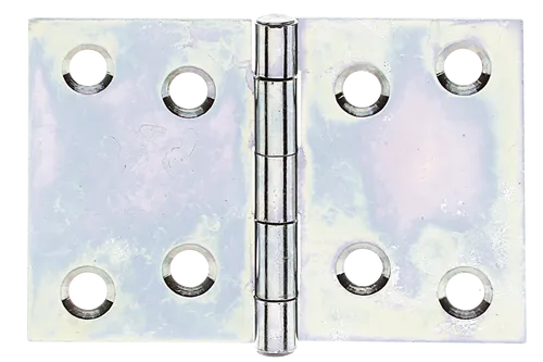 Alberts 850531 Scharnier | 50 x 74 mm | 20er Set - Schrank- und Möbelscharniere, robust und sendzimirverzinkt für langlebige Verbindung und einfache Montage.