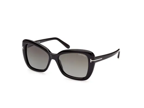 TOM FORD Sonnenbrille FT1008 Maeve 01B Schwarz Rauch Damen von TOM FORD