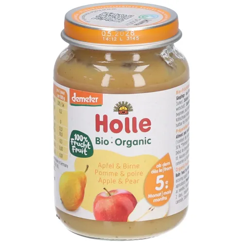 Holle Bio-Apfel und -Birne von HOLLE BABYFOOD