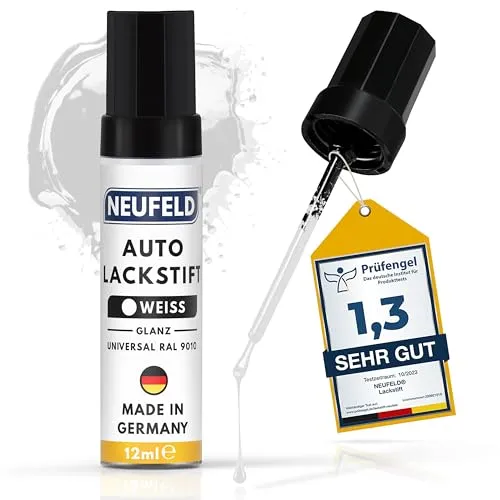 NEUFELD Lackstift in glänzendem Weiß