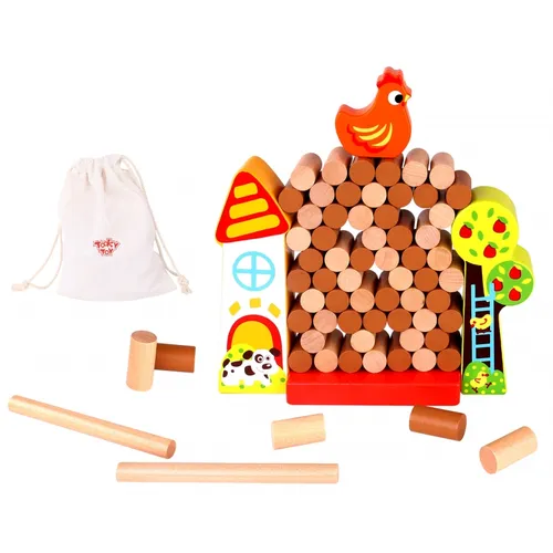 Tooky Toy Jenga Farm