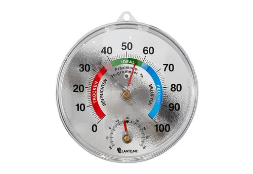 Lantelme Klimamesser Thermohygrometer Wohnung Zimmer Thermometer Hygrometer Wetterstation