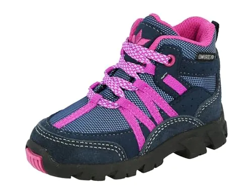 Lico Laufschuh Moritz Tex, Gr. 27, blau - Wanderschuh für aktive Kinder, mit weichem Textil-Innenmaterial und auswechselbarer Einlegesohle für höchsten Komfort. Ideal für Wanderungen und Familienausflüge.