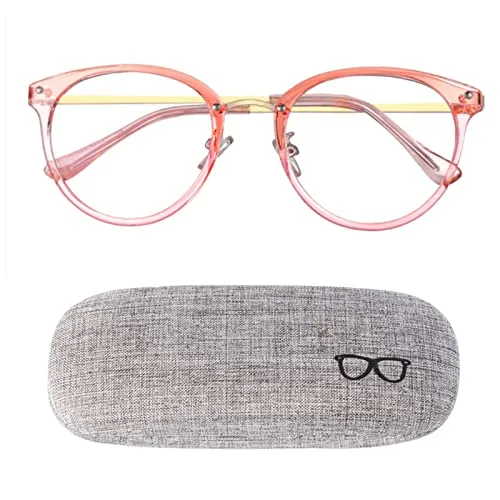 SUNTIRC Blaulichtfilter Brillen PC Gaming Bluelight Filter Uv Anti blaulicht Damen Herren Brillen ohne sehstärke Computer Brillenfür PC Handy und Fernseher,Blue Light Blocking Glasses