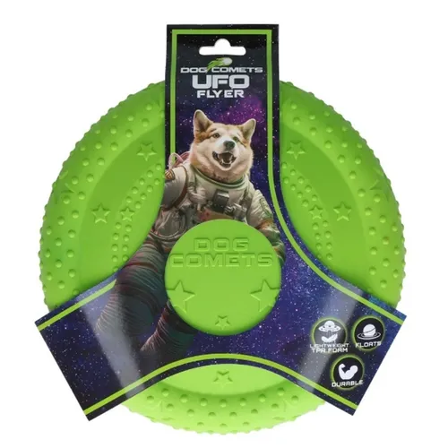 Dog Comets UFO Flyer Frisbee Grün