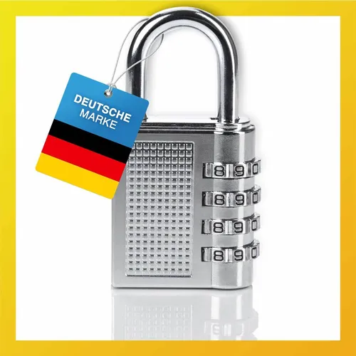 Kofferschloss Zahlenschloss Zahlenschloß Vorhängeschloß Sicherheitsschloss