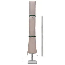 Sekey Sonnenschirm-Schutzhülle - Sonnenschirm-Zubehör, schützt Ihren Ø 400 cm Gartenschirm vor Witterungseinflüssen mit modernem Design und einfacher Handhabung.