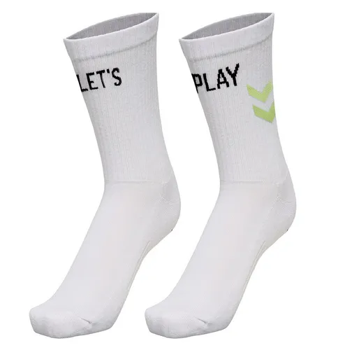 hummel Sportsocke Let's Play Fundamental weiss - 1 Paar in weiß von hummel