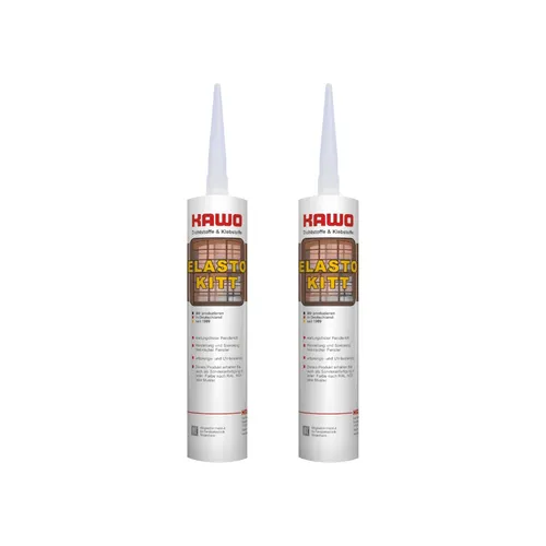 2x KAWO Elastokitt Fensterkitt anthrazit RAL 7016 310ml Kitt Dichtkitt
