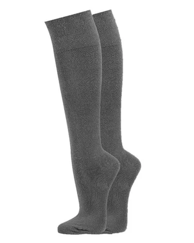 TippTexx 24 Kniestrümpfe 2 Paar Komfort Kniestrümpfe, Wellness-Strümpfe, für Damen & Herren