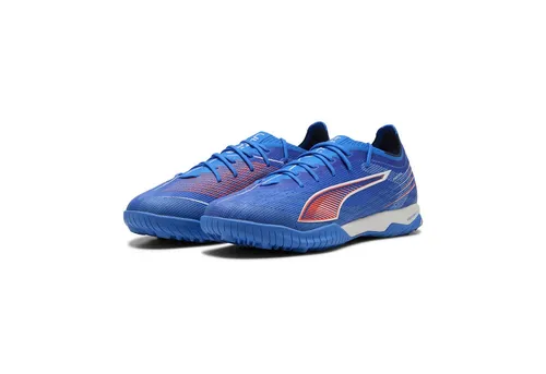 PUMA Ultra 6 PRO CAGE TT Fußballschuhe 43 - Sneaker & Sportschuhe für Herren, ideal für den Einsatz auf Kunstrasen mit ProFoam LITE Zwischensohle für optimalen Komfort und Unterstützung.