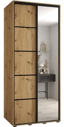 Kleiderschränke Schwarz von MEBLE KRYSPOL