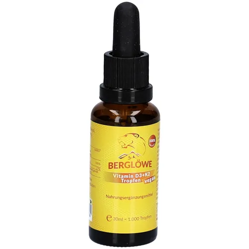 Berglöwe Vitamin D3 + K2 Tropfen