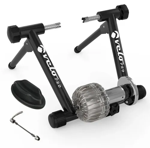 Velo Pro Flüssigkeit Turbo Trainer – Magnetischer Indoor-Fahrradständer für alle Radtypen