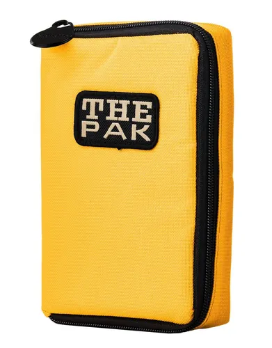 Karella Darttasche THE PAK - gelb | Dart Case Etui Tasche für Dartpfeile