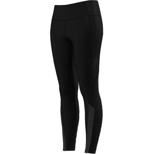 Jako Tight Power Damen - Schwarz für maximales Workout - Tights für Damen mit Keep Dry Funktion, extra breitem Bund und seitlicher Einschubtasche. Modernes Design und nachhaltige Materialien sorgen für Komfort und Style beim Training.