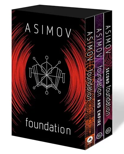 Foundation 3-Book Boxed Set: Foundation, Foundation and Empire, Second Foundation - Hörbücher: Erleben Sie die epische Sci-Fi-Trilogie von Isaac Asimov in einem praktischen Box-Set und tauchen Sie in die faszinierende Welt der intergalaktischen Zukunft ein.