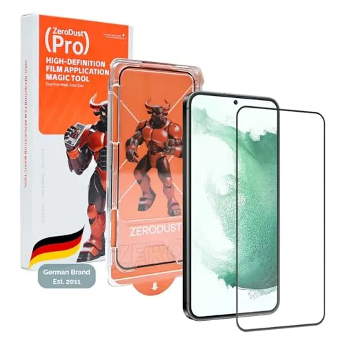 Cadorabo Panzer Schutz Glas für Samsung Galaxy S22 PLUS - Schutzfolie in Ultra-Klar Hüllen freundlich - Gehärtetes (Tempered) Glas Dipslayschutz Folie in 9H Härte Anti Kratzer