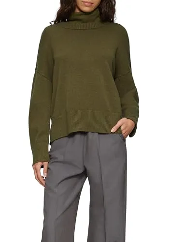 QS Damen 2153157 Pullover, Grün 78W0, 42