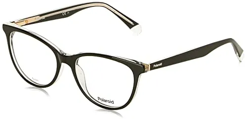 POLAROID PLD D395 Damenbrille, Schwarz Kristall, 52 von Polaroid