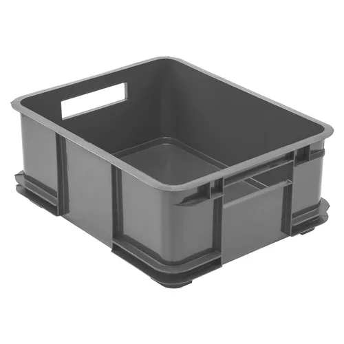 Keeeper Lagerkisten Bruno Ecoline 20,5L - Ordnungsbox Grau in grau von keeeper