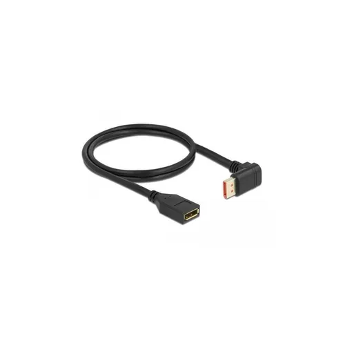 - DisplayPort Verlängerungskabel Stecker 90° unten gewinkelt... 87087