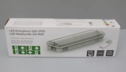 Dauerlicht LED Notleuchte Notbeleuchtung Exit Notausgang Fluchtwegleuchte