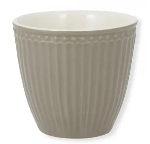 Greengate Tasse Latte Cup Tasse Alice Warm Grey (300ml)