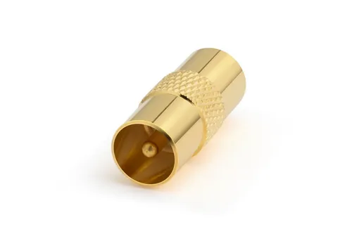 conecto conecto Antennen-Adapter, IEC-Stecker auf IEC-Stecker, Adapter zum SAT-Kabel