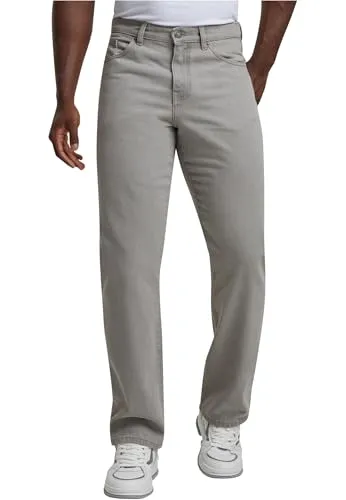 Urban Classics Straight Fit Denim Lighter Dirty Washed, 34