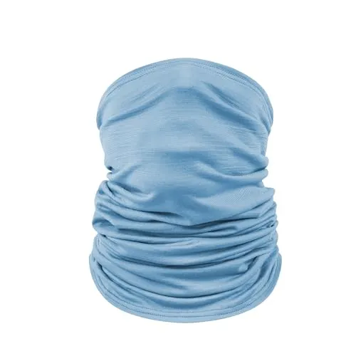 TOM FYFE Premium Merino Schlauchschal Unisex Steel Blue – 100% Merinowolle für besten Tragekomfort - Pflegeleicht und maschinenwaschbar, bietet dieser Schlauchschal aus 100% Merinowolle optimalen Tragekomfort und Temperaturregulierung. Ideal für Alltag, Sport und Reisen.