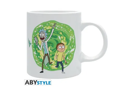 ABYstyle Tasse RICK AND MORTY - Tasse - 320 ml - Portal- subli - with box