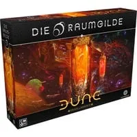 CMON Dune: Krieg um Arrakis - Erweiterung Die Raumgilde, Expertenspiel für 2-4 Spieler ab 14 Jahren, strategische Tiefe und neue Fraktionen